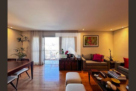 Sala de apartamento à venda com 3 quartos, 124m² em Parque Colonial, São Paulo