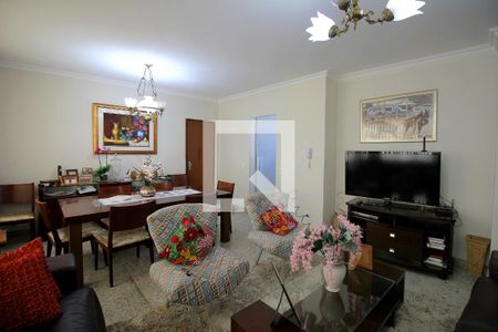 Sala de apartamento para alugar com 3 quartos, 136m² em Silveira, Belo Horizonte