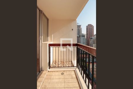 Varanda da Sala de apartamento para alugar com 2 quartos, 64m² em Pinheiros, São Paulo