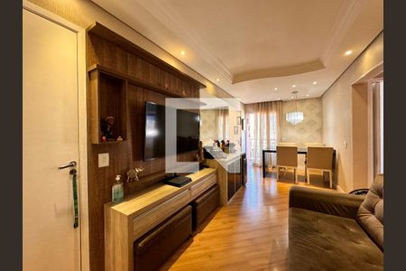 Sala de apartamento à venda com 2 quartos, 50m² em Casa Branca, Santo André