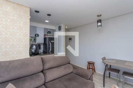 Sala  de apartamento à venda com 2 quartos, 53m² em Centro, Diadema