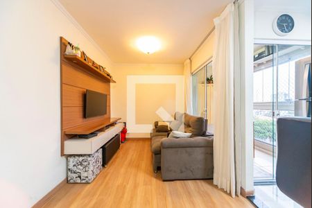 Sala de apartamento para alugar com 2 quartos, 52m² em Vila Assunção, Santo André