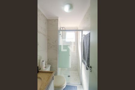 Banheiro da Suíte 1 de apartamento à venda com 2 quartos, 59m² em Belenzinho, São Paulo