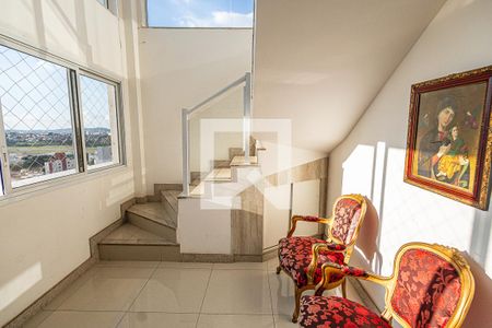 Sala de apartamento à venda com 4 quartos, 255m² em Liberdade, Belo Horizonte