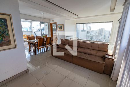 Sala Cobertura de apartamento à venda com 4 quartos, 255m² em Liberdade, Belo Horizonte