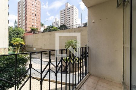 Varanda da Sala de apartamento para alugar com 2 quartos, 60m² em Parque Bristol, São Paulo