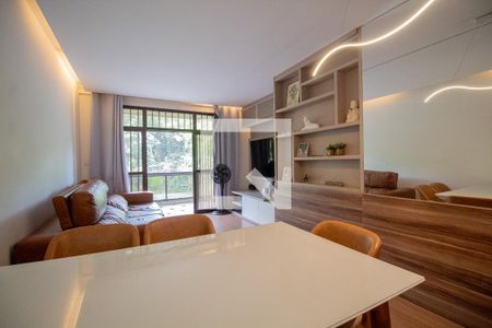 Sala  de apartamento à venda com 3 quartos, 123m² em Recreio dos Bandeirantes, Rio de Janeiro