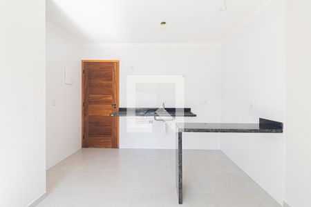 Sala/Cozinha de apartamento para alugar com 1 quarto, 102m² em Vila Isolina Mazzei, São Paulo