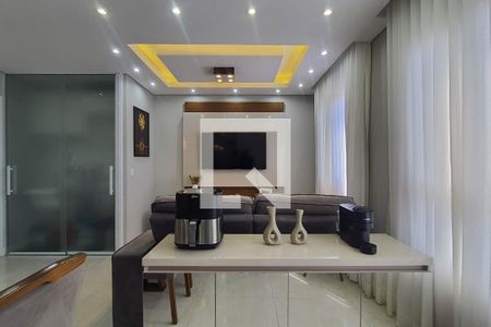 Sala e Cozinha de apartamento à venda com 1 quarto, 36m² em Vila Dom Pedro Ii, São Paulo