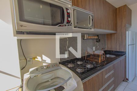 Cozinha e Área de Serviço de apartamento para alugar com 2 quartos, 45m² em Fátima, Canoas