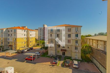Vista da Sala de apartamento para alugar com 2 quartos, 45m² em Fátima, Canoas