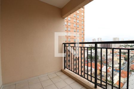 Varanda de apartamento para alugar com 2 quartos, 56m² em Barra Funda, São Paulo