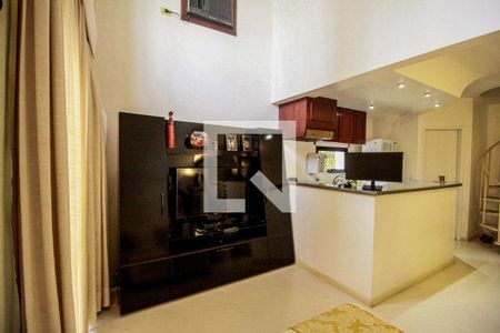 Sala TV/Jantar de apartamento para alugar com 1 quarto, 55m² em Moema, São Paulo