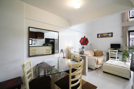 Sala de apartamento para alugar com 1 quarto, 55m² em Moema, São Paulo