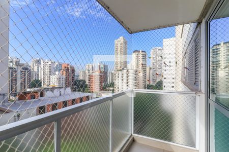 Varanda da Sala de apartamento à venda com 3 quartos, 108m² em Campo Belo, São Paulo