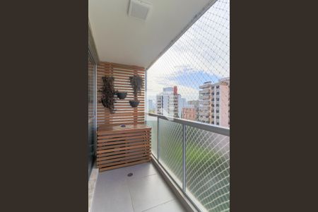 Varanda da Sala de apartamento à venda com 3 quartos, 108m² em Campo Belo, São Paulo