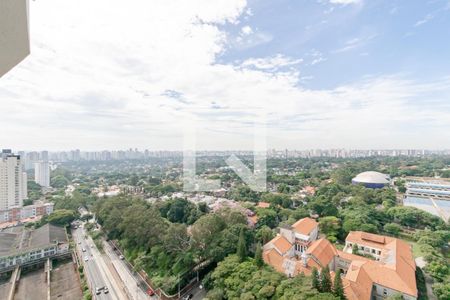 Vista da Varanda de kitnet/studio para alugar com 1 quarto, 27m² em Santo Amaro, São Paulo