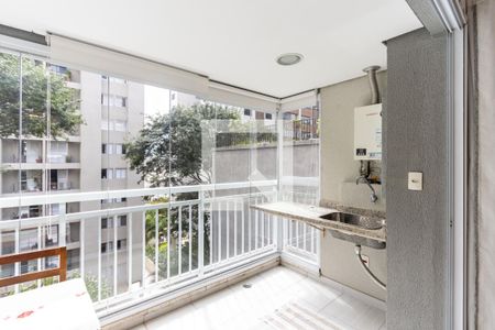 Varanda gourmet de apartamento para alugar com 1 quarto, 43m² em Perdizes, São Paulo
