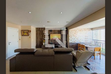 Sala de apartamento à venda com 3 quartos, 108m² em Parque Industrial Tomas Edson, São Paulo