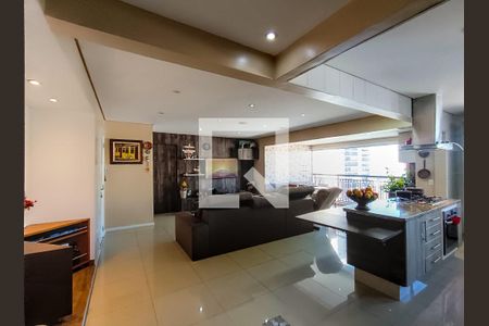 Sala de apartamento à venda com 3 quartos, 108m² em Parque Industrial Tomas Edson, São Paulo
