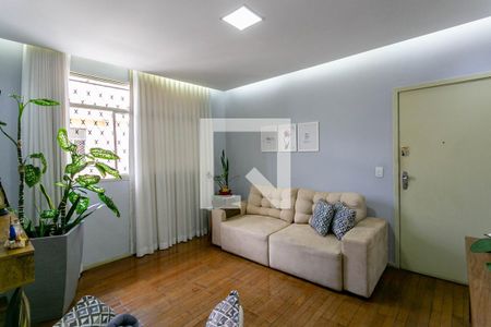 Sala de apartamento à venda com 3 quartos, 94m² em Nova Suíça, Belo Horizonte