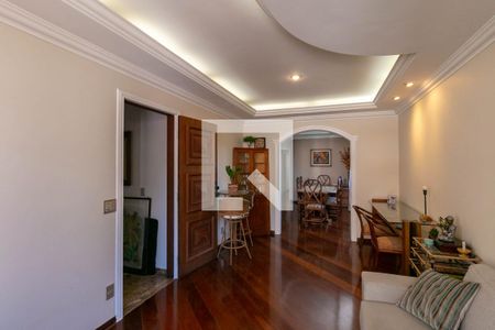 Sala de apartamento à venda com 4 quartos, 132m² em Carmo, Belo Horizonte