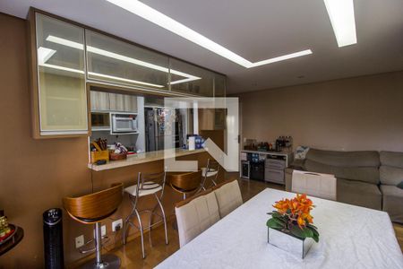 Sala de Jantar de apartamento à venda com 3 quartos, 94m² em Alphaville, Santana de Parnaíba