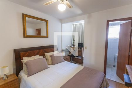 Suíte de apartamento à venda com 3 quartos, 77m² em Serra, Belo Horizonte