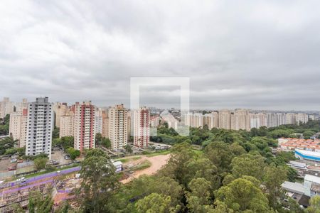 Vista da varanda da sala de apartamento à venda com 2 quartos, 51m² em Suiço, São Bernardo do Campo