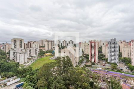Vista da varanda da sala de apartamento à venda com 2 quartos, 51m² em Suiço, São Bernardo do Campo