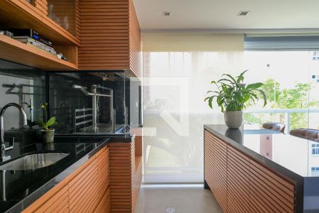 Varanda gourmet de apartamento à venda com 3 quartos, 212m² em Aclimação, São Paulo