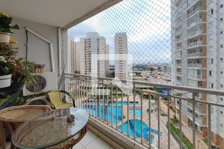 Varanda Gourmet de apartamento para alugar com 3 quartos, 90m² em Vila Progresso, Campinas