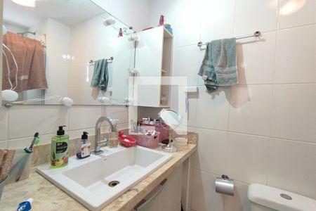 Banheiro Suíte de apartamento à venda com 3 quartos, 90m² em Vila Progresso, Campinas