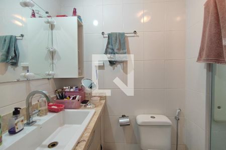 Banheiro Suíte de apartamento à venda com 3 quartos, 90m² em Vila Progresso, Campinas