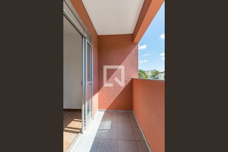 Varanda da Sala de apartamento à venda com 3 quartos, 77m² em Estoril, Belo Horizonte