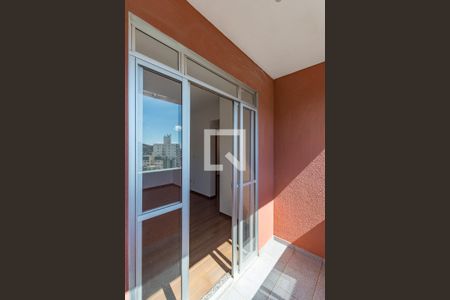 Varanda da Sala de apartamento à venda com 3 quartos, 77m² em Estoril, Belo Horizonte