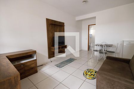 Sala de apartamento para alugar com 1 quarto, 45m² em Residencial Bardan, Taubaté