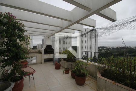 Varanda gourmet de apartamento à venda com 3 quartos, 316m² em Vila Sofia, São Paulo