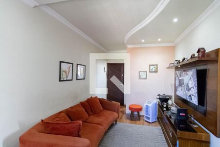 Sala de apartamento para alugar com 3 quartos, 87m² em Santa Monica, Belo Horizonte