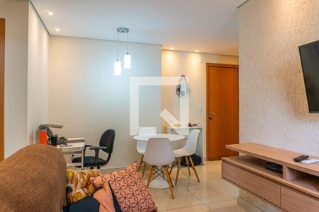 Sala/Cozinha de apartamento à venda com 2 quartos, 43m² em Vila Anhangüera, Campinas