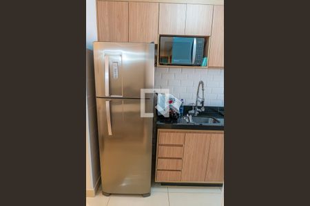 Sala/Cozinha de apartamento à venda com 2 quartos, 43m² em Vila Anhangüera, Campinas