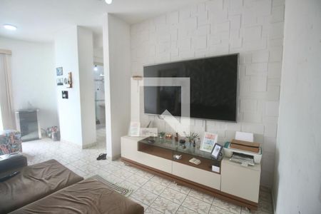 Sala de apartamento para alugar com 1 quarto, 50m² em Enseada, Guarujá