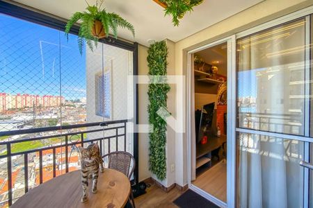 Varanda Gourmet de apartamento à venda com 2 quartos, 60m² em Rudge Ramos, São Bernardo do Campo
