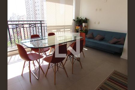 Varanda da Sala de apartamento para alugar com 3 quartos, 102m² em Parque Bairro Morumbi, São Paulo