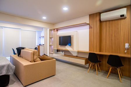 Sala/Quarto de kitnet/studio para alugar com 1 quarto, 41m² em Bela Vista, São Paulo
