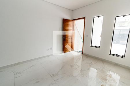 Sala de casa de condomínio para alugar com 3 quartos, 127m² em Vila Alice, Santo André