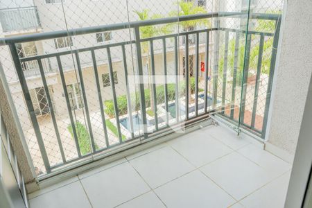 Varanda de apartamento para alugar com 2 quartos, 58m² em Vila Polopoli, São Paulo