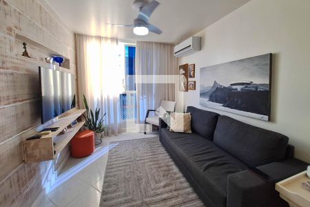 Sala de apartamento à venda com 2 quartos, 58m² em Icaraí, Niterói