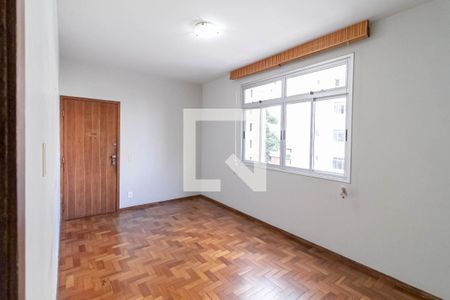 Sala  de apartamento à venda com 3 quartos, 90m² em Serra, Belo Horizonte