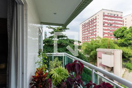 Varanda da Sala de apartamento à venda com 3 quartos, 123m² em Tijuca, Rio de Janeiro